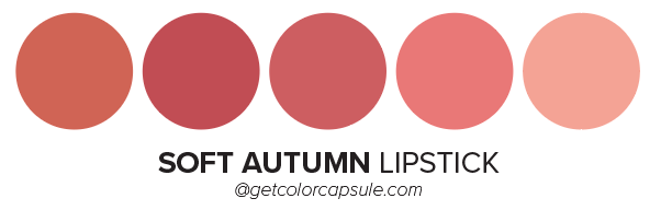 Soft Autumn Lipstick Color Makeup